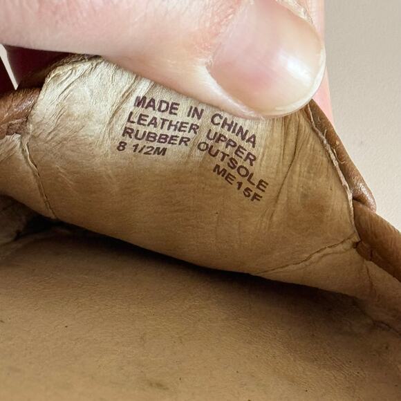 Michael Kors Signature Fulton Ballet Flat Shoes Womens 8.5 Brown Leather Slip On - Picture 10 of 10